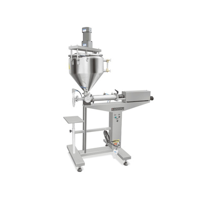 YGF-GLX 半自动膏体灌装机（料箱带保温、搅拌）