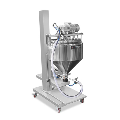 YGF-GLS半自动膏体灌装机（料箱带自动升降）